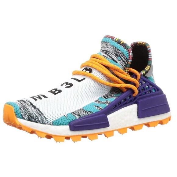 Adidas Shoes Men’s Size 11 NMD Hu Pharrell M1L3L3 Solar Pack - Picture 2 of 16